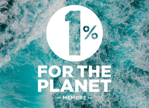 Logo 1% for the planet - BY FOUTAS