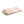 fouta Tissage plat couleur rose bébé pliée façon serviette de plage - BY FOUTAS