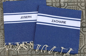 The personalized fouta, a unique and original gift