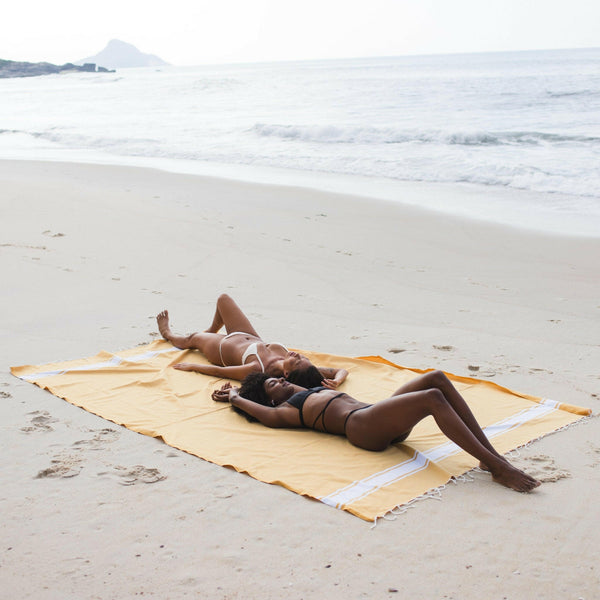 Fouta XXL Classique - 200 x 300 cm | Large Beach Towel | Sofa Throw - BY FOUTAS