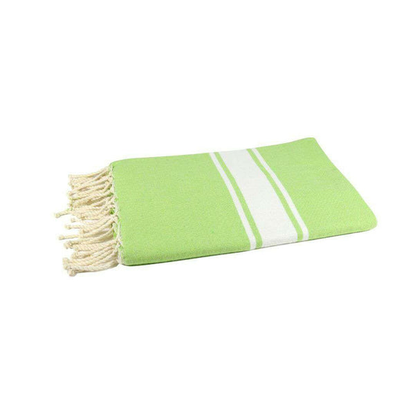 fouta flat weave color granny folded beach towel style - BY FOUTAS