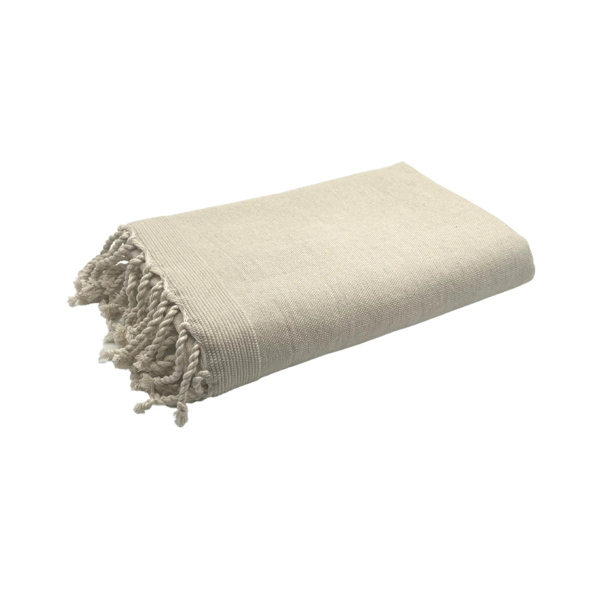 Packshot de la Classic Powder Pink Fouta personalizable - BY FOUTAS