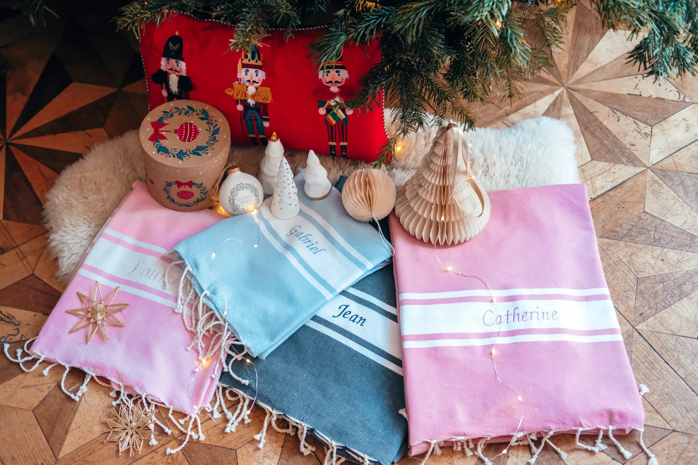 Kerstcadeaus: waarom is gepersonaliseerde fouta het perfecte idee?