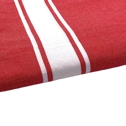 Fouta XXL Classique Rouge - 200 x 300 cm | Grande Serviette de Plage | Jeté de canapé