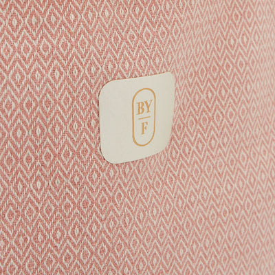 Zoom auf die Strandtasche Pink Poudré - BY Strandtücher