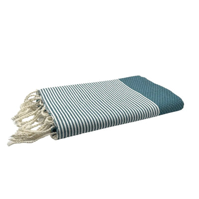Packshot of the XXL Light Grey Fouta - BY FOUTAS