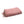 fouta Eponge unie couleur rose poudrée pliée façon serviette de bain - BY FOUTAS