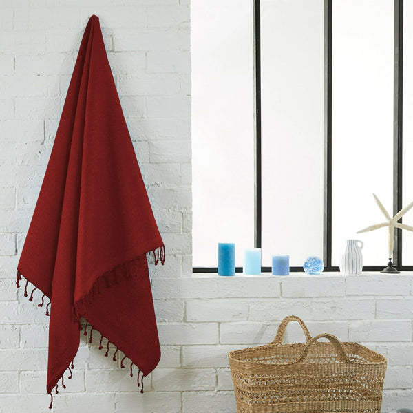 Plain Terry Fouta - 100 x 200 cm | Bath towel