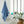 Charger l&#39;image dans la galerie, fouta Chevron couleur bleu océan suspendue dans une salle de bain - BY FOUTAS
