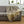 Bild in die Galerie laden, Saunatuch XXL Lurex Farbe Taupe - goldene Streifen als Sofaüberwurf verwendet -. BY FOUTAS
