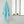 fouta Tissage plat couleur aqua suspendue dans une salle de bain - BY FOUTAS