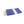 fouta Tissage plat couleur bleu océan pliée façon serviette de plage - BY FOUTAS