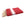 Charger l&#39;image dans la galerie, fouta XXL Tissage plat couleur rouge pliée façon serviette de plage XXL - BY FOUTAS
