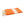 fouta Tissage plat couleur orange pliée façon serviette de plage - BY FOUTAS