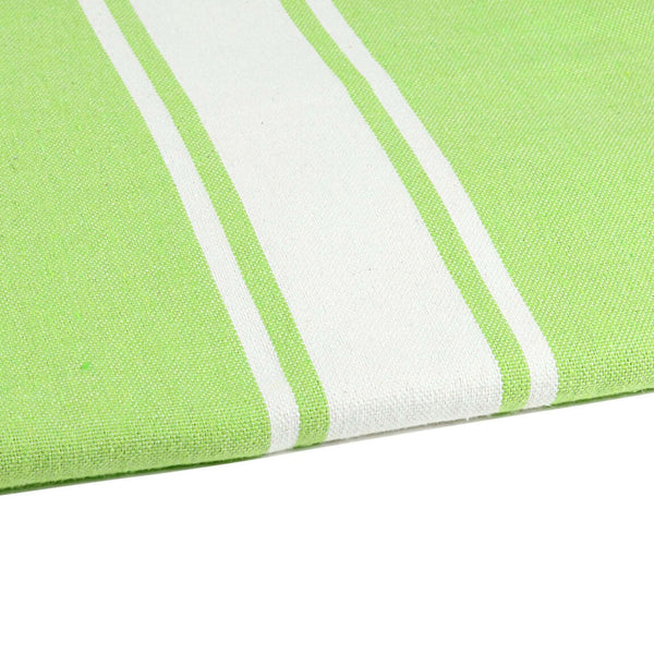 zoom on the beach fouta flat weave color granny - BY FOUTAS