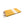 fouta Tissage plat couleur jaune moutarde pliée façon serviette de plage - BY FOUTAS