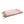 fouta Nid d’abeille couleur rose bébé pliée façon serviette de plage - BY FOUTAS