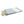 Charger l&#39;image dans la galerie, fouta Tissage plat couleur bleu ciel pliée façon serviette de plage - BY FOUTAS
