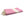 fouta Tissage plat couleur rose bonbon pliée façon serviette de plage - BY FOUTAS