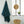 Saunatuch Einfarbiger Schwamm in Tannengrün, der in einem Badezimmer hängt, - BY FOUTAS