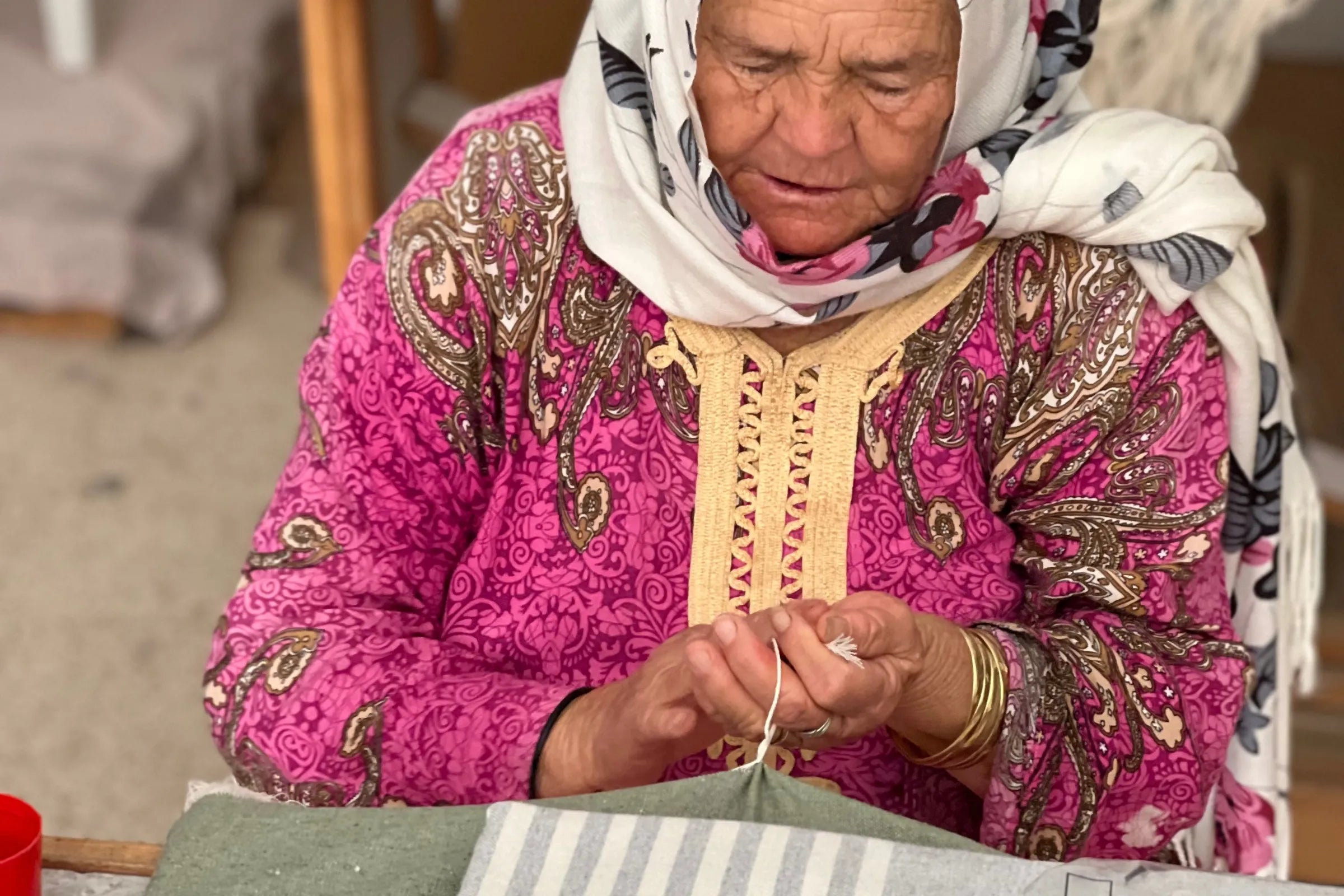 Unique artisanal know-how: the quality of BY FOUTAS foutas