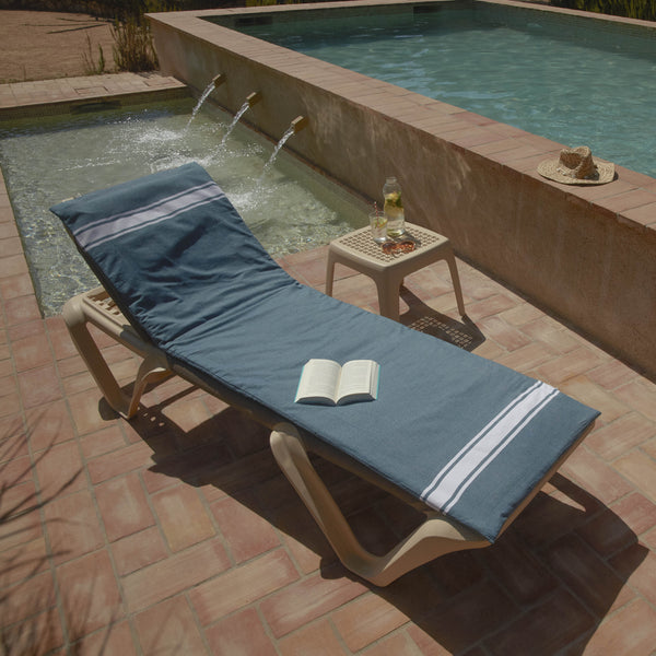 Sun lounger mattress - 190 x 60 cm | Sun lounger mattress - BY FOUTAS
