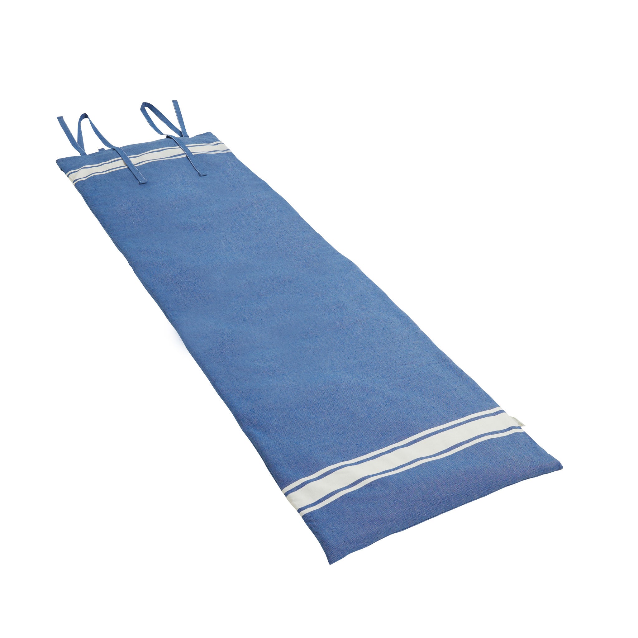 Ocean Blue deckchair mattress - BY FOUTAS