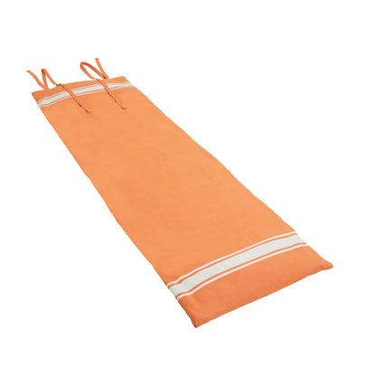 Orange deckchair mattress - BY FOUTAS