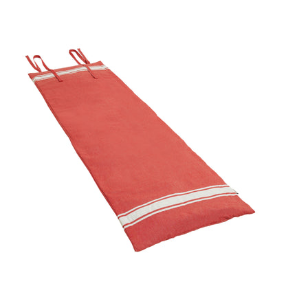 Deckchair mattress Red - BY FOUTAS