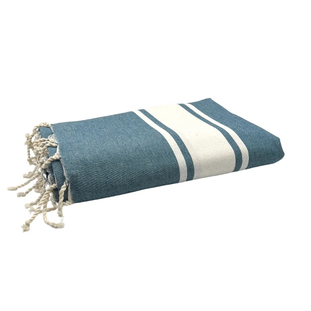 Packshot photo of the Fouta Enfant Jaune Moutarde - BY FOUTAS