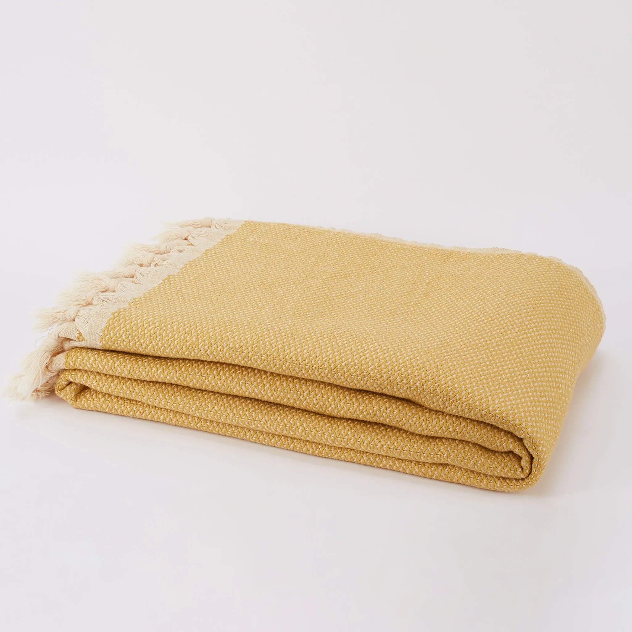 Yellow Mustard Throw