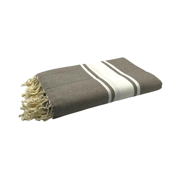Fouta XXL Classique - 200 x 300 cm | Asciugamano da spiaggia grande | Gettone per divano - BY FOUTAS