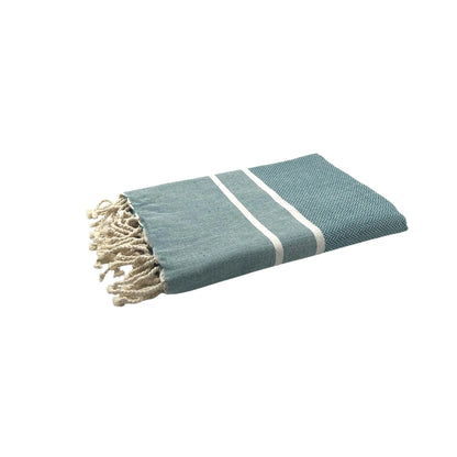 Fouta Chevron personalizzabile Sahara - foto della confezione BY FOUTAS